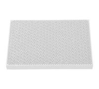 Mobestech Plaque de Soudure Résistante à Haute Température en Céramique Blanche Panneau Nid D'abeille Isolant pour Bijoux en Argenté et Or pour Soudage et Travail des Métaux