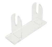 Mobestech Support De Ventilateur À Main Pliable En Acrylique Transparent 11.5X6X3.3 Cm Stand Compact Portable Pour Affichage Élégant D'Éventails Pliables Décoration Intérieure Et Événements