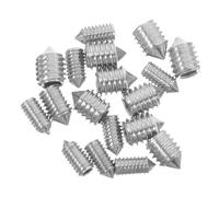 Mobestech Vis en Acier Inoxydable Argentées Optimisation D'espace Lot de 20 pour Porte-serviettes Installation Facile la Cuisine et Placard