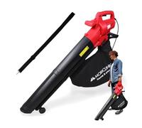 Mobiclinic, souffleur + aspirateur + broyeur de feuilles, 900W, 6 vitesses, Mobiclean, 3 en 1, léger, 35L, Pour le jardin, 220V, bandoulière