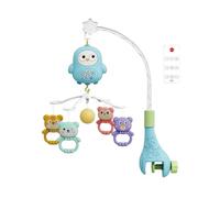 Mobile musical pour berceau de bébé - Support de cloche pour lit pour tout-petits de 40 x 25 x 48 cm, bras rotatif pour couffin de crèche, hochet suspendu léger | parc pour filles, dorm