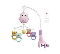 Mobile Pour Berceau De Bébé - Cloche Musicale À Suspendre Avec Lumière Et Rotation | Accessoire De Chambre De Bébé Pour Les Nouveau-nés, Entraîner Le Sommeil Des Tout-petits Et Divertir Les