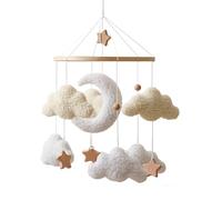 Mobile pour Lit Bébé Rotatif à esthétique apaisante | Décoration chambre bébé bohème Pour jeunes garçons filles tout-petits chambre mur fenêtre maison
