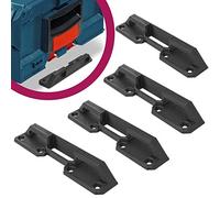 Mobilefox Support Coffret à Outils Kit de Fixation 4 Pièces Sécurisé Compatible avec Bosch L-Boxx Sortimo