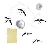Mobiles d'oiseaux pour la maison - Jeux muraux décoratifs - Kit de bricolage pour adultes avec motif mobile d'oiseaux fait à la main - Accessoires pour chambre et salon