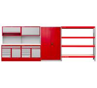 Mobilier d'atelier 5,3m armoire rayonnage de stockage MW Tools PRACO255KS