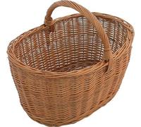 Mobilier de jardin en bois. Banc de terre en bois de saule 48,5 x 33 x 24,5
