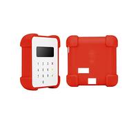 MOBILIS Coque de Protection pour Terminal de Paiement SumUp Air | Etui avec Coins Renforcés Compatible Lecteur de Carte Bancaire TPE SumUp Air, Rouge