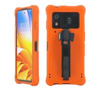 MOBILIS Coque pour Zebra RFID EM45 avec Patte de Saisie Antichute & Porte-Stylet, Etui Renforcé Protection Militaire Fabriqué en France Terminal Mobile, Antimicrobien
