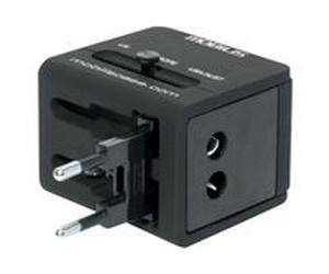 Mobilis Worldwide Travel Adapter adaptateur secteur - USB