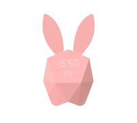 Mobility on Board Réveil Lapin Intelligent Cutie Clock - Rose Pastel