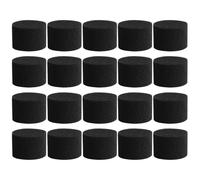 MOBUTOFU 100 Pièces Éponge Matériau Culture Noire pour Semis Hydroponique de Substrat sans Terre Absorbant et Réutilisable pour Croissance Rapide pour Jardinage