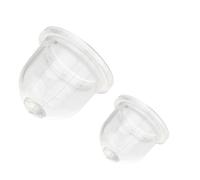 MOBUTOFU 2 Pièces Poire D'amorçage de Carburant en Plastique pour Tronçonneuse et Taille Haie, Tailles Grandes et Petites, Succion D'huile Correcte et Élasticité Standard