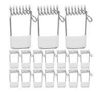 MOBUTOFU 30pièces Clips à Ressort pour LED Panneau et Spot Plafonnier Fixation pour Lampes Encastrables et Suspensions Accessoires Légers et Résistants pour Intérieur