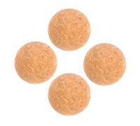 MOBUTOFU 4 Pièces Bouchons de Boule en Liège Réutilisables pour Bouteilles de Vin, Diamètre 3,6cm, Accessoires pour Cocktail Party