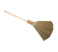 MOBUTOFU Balai Artisanat Chinois à Paille de Riz pour Balayage Intérieur et Extérieur Sols Pierres et Déchets