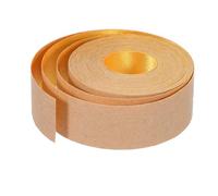 MOBUTOFU Bande de réparation d'abat-jour auto-adhésive en tissu jaune, garniture lumineuse décorative, rouleau de 1, pour chambres et études
