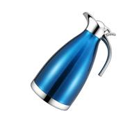 MOBUTOFU Bouteille Isotherme Anti-fuite 1,5l en Acier Inoxydable Double Paroi Isolante et Surface Lisse, Grosse Capacité Maison Bureau