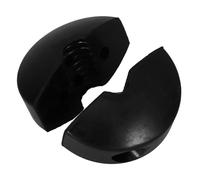 MOBUTOFU Butée de Tuyau en Caoutchouc Noir pour Dévidoir Arrosage, Stabilité et Sécurité, Compatible Tuyaux 14,5-17,5 Mm de Diamètre Extérieur