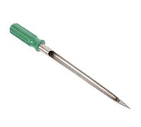 MOBUTOFU Échantillonneur à Grains Ergonomique en ABS pour Prélèvement de Céréales et Sol Argenté Compact