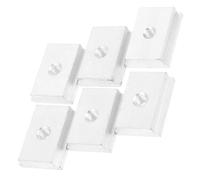 MOBUTOFU Écrous à rainure en T argentés 6pcs pour outillage menuiserie avec installation facile et glissières pour travail du bois