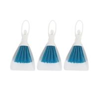 MOBUTOFU Ensemble Pelle et Balai en Plastique pour Nettoyage des Déjections et Poussières D'animaux, pour Maison et Animalerie, Kit Pratique pour Cage