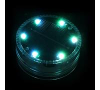MOBUTOFU Lampe Solaire Flottante à LED Multicolore pour Bassin et Piscine | Boule Flottante en Plastique, Usage Simple, pour Spa, Bain D’oiseaux, Jardin et Bord de Bassin