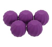 MOBUTOFU Organisateur de Gloss à Lèvres 5 Pièces en Format Sphérique, Flacons Vides pour Maquillage et Rangement Voyage