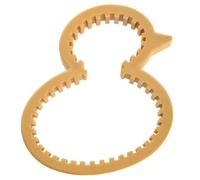 MOBUTOFU Ouvre-bouteille en Silicone Antidérapant Jaune de Canard, Ouvre-bocal Polyvalent Grosse et Petite Ouverture, Léger et Pratique Cuisine