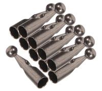 MOBUTOFU Perles de Queue en Métal Accessoires Pratiques et Résistants Lot de 10 Design Simple et Délicat, pour Réparer Parapluies pour Parapluie de Jardin Terrasse