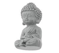 MOBUTOFU Petite Statue de Bouddha pour Aquarium en Résine Synthétique | Décor de Bac, Forme Sculptée Créative et Délicate, Ornement Artisanal Unique