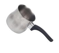 MOBUTOFU Pichet Mousseur à Lait en Acier Inoxydable 650ml Résistant la Rouille Facile à Nettoyer pour Latte Art à Domicile Couleur Argenté