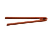 MOBUTOFU Pince de Service Alimentaire en Silicone Marron pour Barbecue et Cube de Sucre, Ustensile Cuisine Facile à Nettoyer pour Thé de l’après-midi Couleur Aléatoire