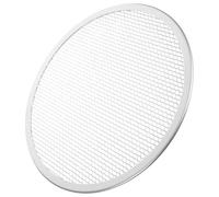 MOBUTOFU Plaque à Pizza Anti-rouille et Facile à Nettoyer en Alliage D'aluminium Perforée Ronde pour Cuisson Uniforme Four en Restaurant ou Hôtel