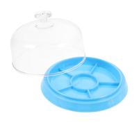 MOBUTOFU Plateau de Rangement Mouvement Montre Plastique Solide Couvercle, Accessoire Horloger Léger pour Bricolage et Atelier, Rangement Optimisé pour Pièces Horlogères