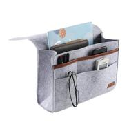 MOBUTOFU Pochette Organisateur en Feutre pour Chevet, Rangement Moderne et Fonctionnel, Paquet Suspendu pour Accessoires Électroniques et Articles Ménagers, Stockage Ordonné