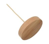 MOBUTOFU Porte-broche de Commande en Bois et Métal pour Papiers et Reçus | Base en Bois Massif, Tige Verticale Stable, Organisation Soignée, pour Comptoirs et Bureaux