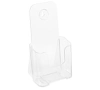 MOBUTOFU Porte-dossiers Mural Suspendu en Acrylique Transparent pour Bureau, Étagère de Rangement Simple Design, Organise Magazines et Dossiers A6, pour Espace de Travail
