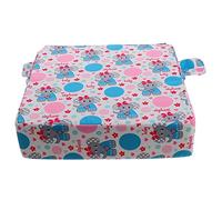 MOBUTOFU Rehausseur de Chaise Haute Coussin Détachable pour Garçon et Filles en Polyester Imperméable et Sangles Antidérapantes pour Repas et Jeux Bébé 1-5
