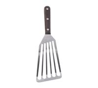 MOBUTOFU Spatule à Steak Design Creux et Fentes en Acier Inoxydable Pelle à Poisson Frit Multifonction pour Barbecue Cuisine Maison
