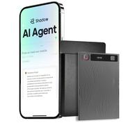 Mobvoi TicNote Enregistreur Vocal IA, Transcription 600 Min, Résumés | Leading AI LLM, Résumé IA, 64Go, jusqu'à 25H, 120+ Langues, Appels Cours Interviews, Double Mode, avec Étui