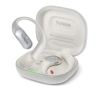 Mobvoi TicNote Pods Enregistreur Vocal IA Portable 4G Intégré sans Téléphone - Transcription Automatique, Notes de Réunion, Activation Vocale, Batterie 5H (Blanc Nacré)