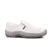 Mocassins de sécurité homme Plutone S2 SRC blanc - en microfibre et PU - taille 41 UNIWORK