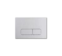 Mocha 25 Plaque de commande Chrome mat pour Geberit Delta (UP100) et Sigma (UP320).