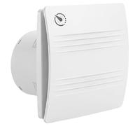 MOCINE Extracteur d'air 100 mm avec Temporisation B05 | Durée de fonctionnement réglable sur 6 niveaux avec écran intégré, ventilateur WC silencieux contre l'humidité et les odeurs