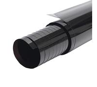 MOCNT Film de Teinte de Vitre Voiture 1% VLT Film Teinté de Fenêtre Fumée Noir Rouleau Autocollant Verre Film Teinte Solaire Protection Film de Verre Anti Regard 60cm X 600cm