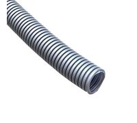 MOCNT Gaine Câbles Électriques Voiture Gaine Ondulée Flexible Protection Cache Fermé Tuyau Fil Gaine Isolante Conduit Tube Rangement Câble Gris Extérieur 7mm Long 10 Mètres