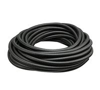 MOCNT Gaine Câbles Électriques Voiture Gaine Ondulée Flexible Protection Cache PP Tuyau Fil Fendu Gaine Isolante Conduit Tube Rangement Câble Extérieur 8mm Long 5 Mètres