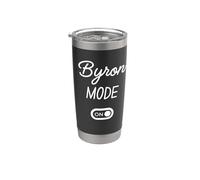 Mode Byron Activé Nom Drôle Gobelet isotherme en acier inoxydable double paroi