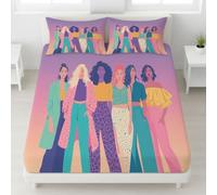 Mode Femme Drap Housse 140 x 200 cm Bonnets 30 cm, Ensemble de Literie Tendance Fille Mode, Draps de Lit pour Enfants Adultes, Housse de Matelas Anti-Froissement